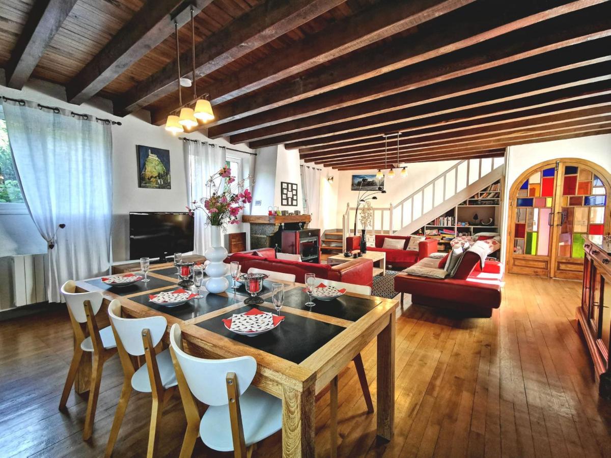 Grande Maison Au Coeur D'Un Village Historique Avec Terrasse Et Wifi Inclus - Fr-1-582-308 Saint-Vidal Ngoại thất bức ảnh