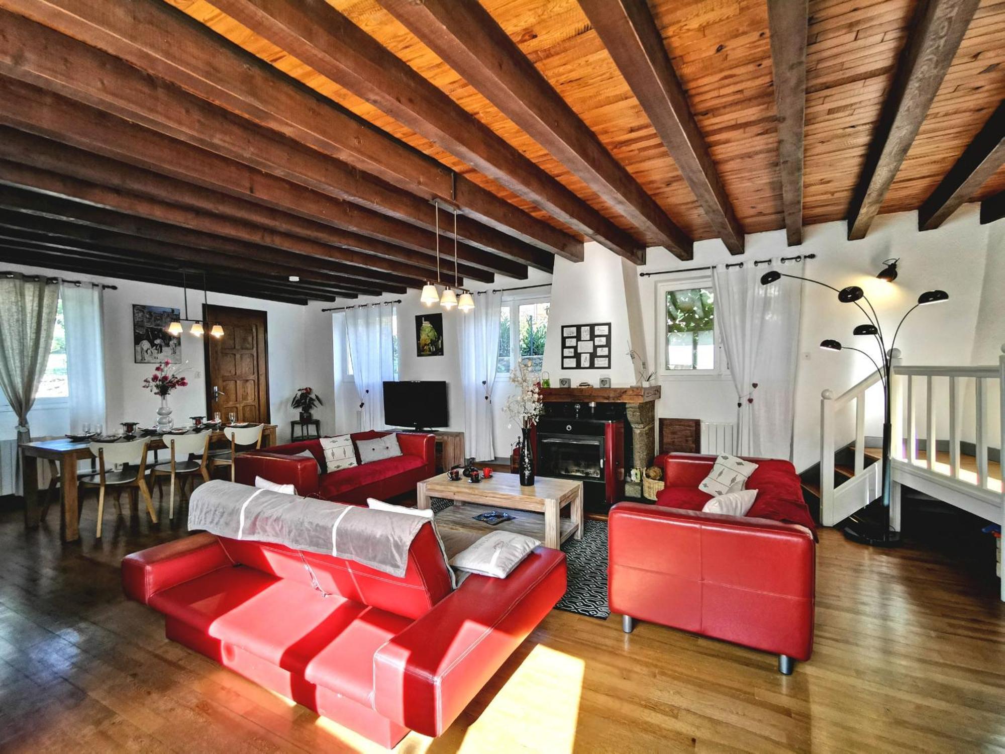 Grande Maison Au Coeur D'Un Village Historique Avec Terrasse Et Wifi Inclus - Fr-1-582-308 Saint-Vidal Ngoại thất bức ảnh